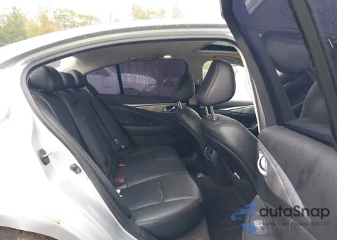 2014 Infiniti Q50 Premium from USA, damaged, VIN JN1BV7ARXEM687992